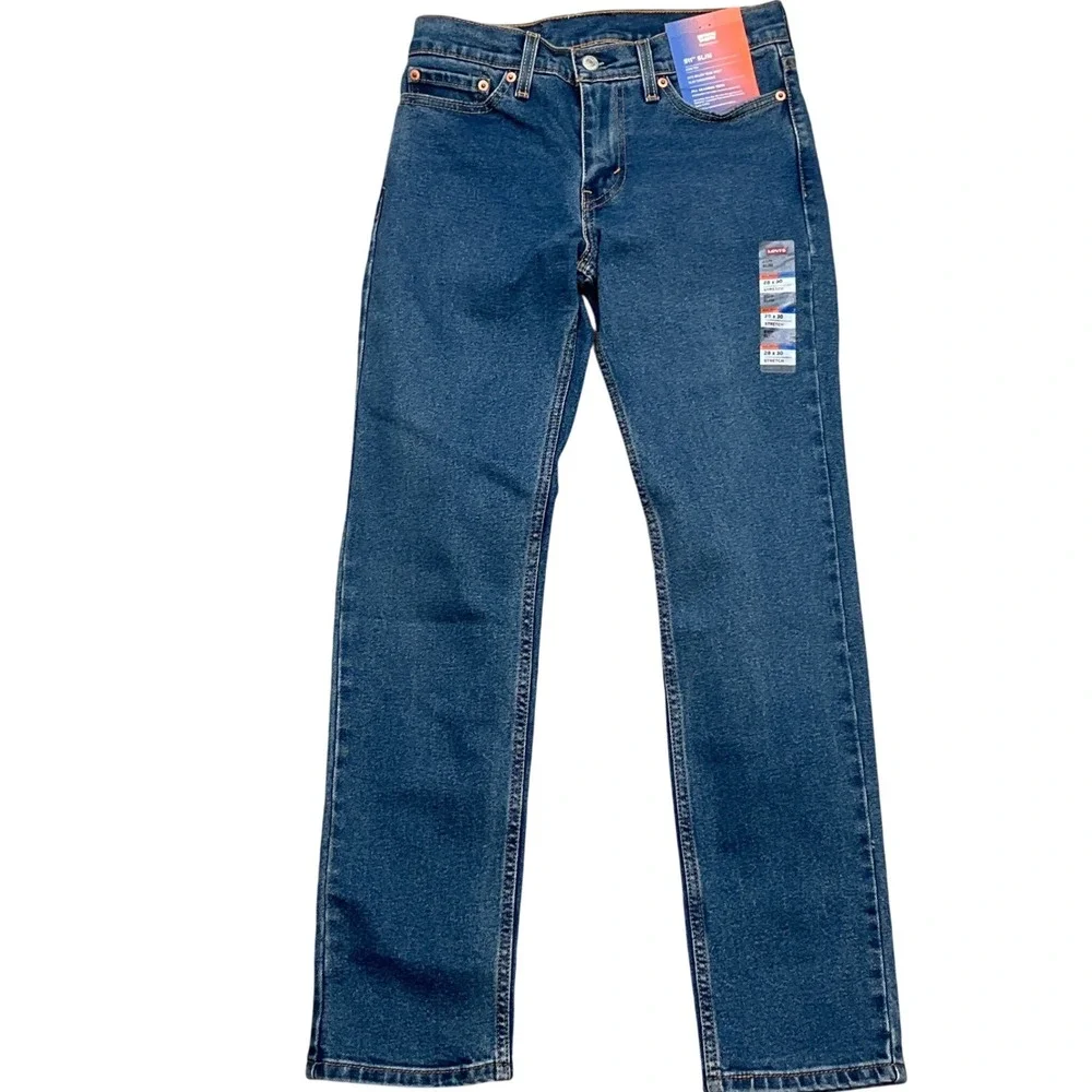 Levi's 511 Jeans Men 28W‎ 30L Blue Slim Stretch PC9-04511-4779 All Seasons Tech
